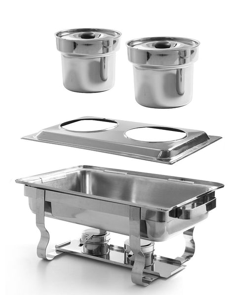 Aufsatzadapter für 2 Bain-Marie Töpfe