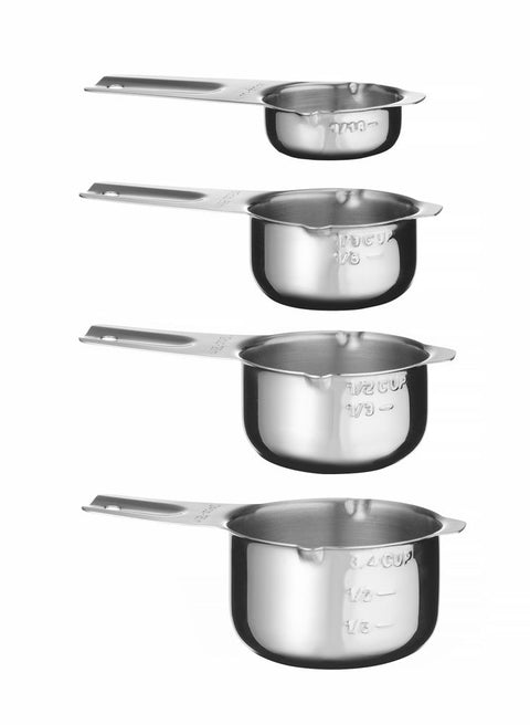 Messbecher - Set mit 4 Stk., HENDI, 135x80x(H)45mm