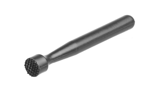 Cocktail-Stößel, BarUp, gezahnt, Schwarz, ⌀34x207mm