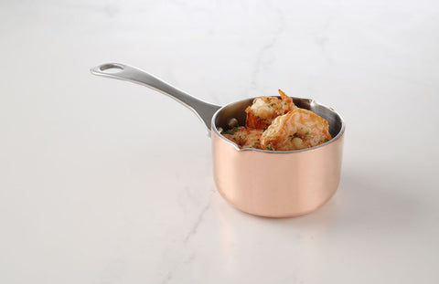 Miniatur-Kasserolle mit Ausgießer