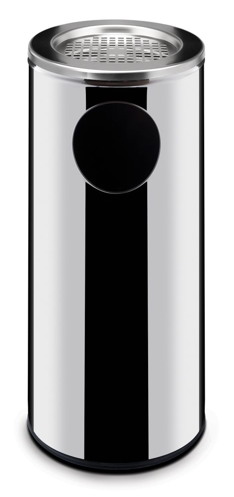 Mülleimer Standmodell mit Aschenbecher