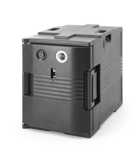 Thermo-isolierter Behälter mit Heizfunktion – Catering, AmerBox, GN 1/1, 220-240V/200W, 477x680x(H)620mm