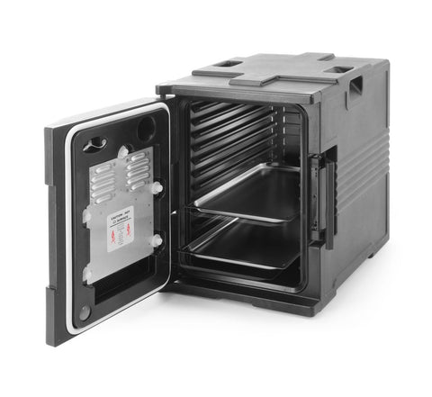Thermo-isolierter Behälter mit Heizfunktion – Catering, AmerBox, GN 1/1, 220-240V/200W, 477x680x(H)620mm