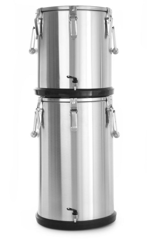 Isolierter tragbarer Behälter - mit Ablasshahn