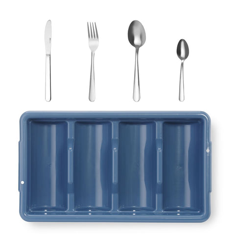 Besteck-Set mit Tablett