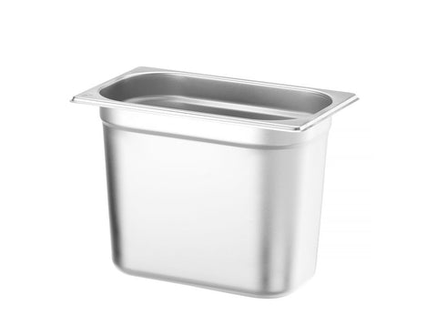 Gastronorm-Behälter 1/4, HENDI, Budget Line, GN 1/4, 5,5L, 265x162x(H)200mm