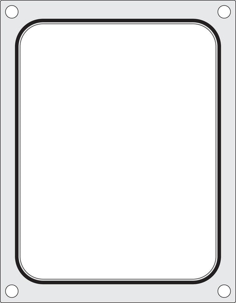 Matrize für Versiegelungsmaschine, HENDI, ein Behälter (227x178 mm)