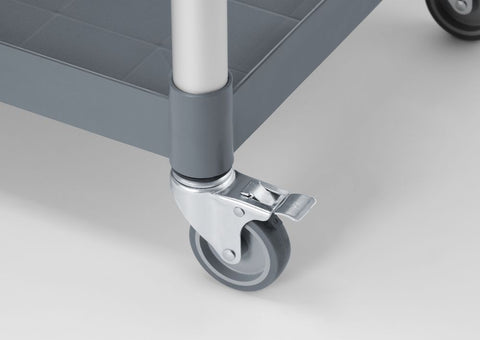 Servierwagen aus Polypropylen mit Lagen, groß