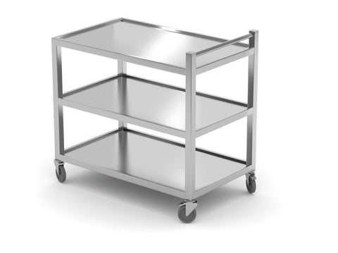 Servierwagen 3-fach – verschweißt