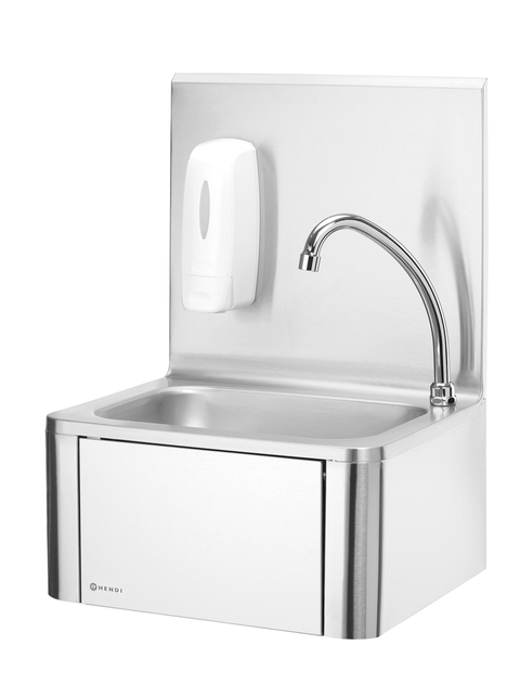 Handwaschbecken mit Kniebedienung