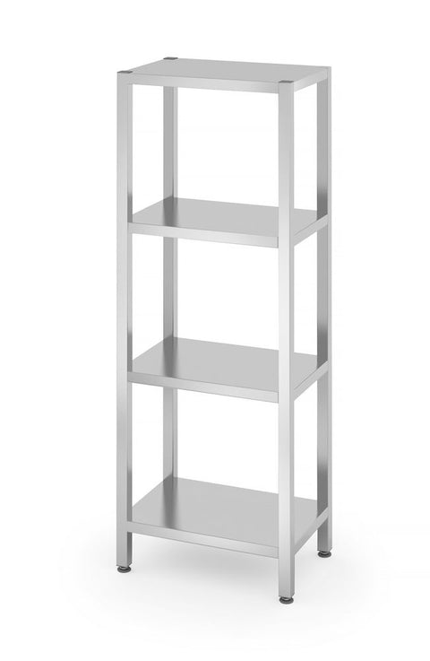 Lagerregal mit 4 Regalen – verschraubt