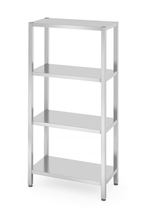 Lagerregal mit 4 Regalen – verschraubt