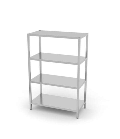 Lagerregal mit 4 Regalen – verschraubt