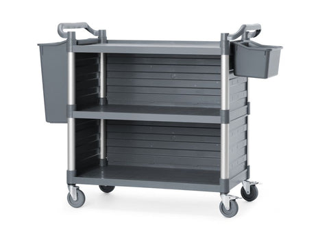 Servierwagen aus Polypropylen mit Lagen, groß