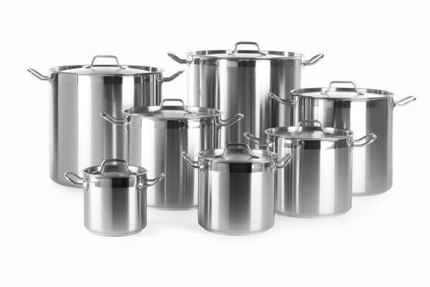 Schmortopf hoch - mit Deckel, HENDI, Profi Line, 3L, ⌀160x(H)150mm