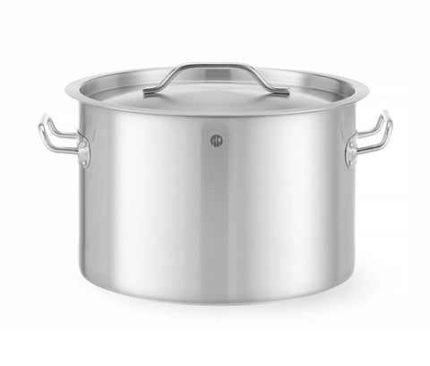 Kochtopf, mittel - mit Deckel, HENDI, Budget Line, 23L, ⌀350x(H)240mm