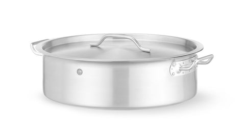 Kochtopf, niedrig - mit Deckel