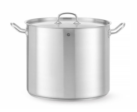Kochtopf, hoch - mit Deckel, HENDI, Kitchen Line, 21L, ⌀320x(H)270mm