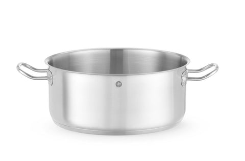 Kochtopf, niedrig - ohne Deckel, HENDI, Kitchen Line, 7,3L, ⌀280x(H)120mm