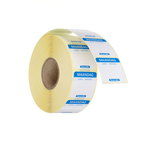 Lebensmittelsicherheit-Aufkleber, mehrfach verwendbar, leicht entfernbar