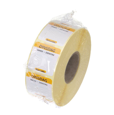 Lebensmittelsicherheit-Aufkleber, mehrfach verwendbar, leicht entfernbar