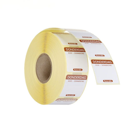 Lebensmittelsicherheit-Aufkleber, mehrfach verwendbar, leicht entfernbar