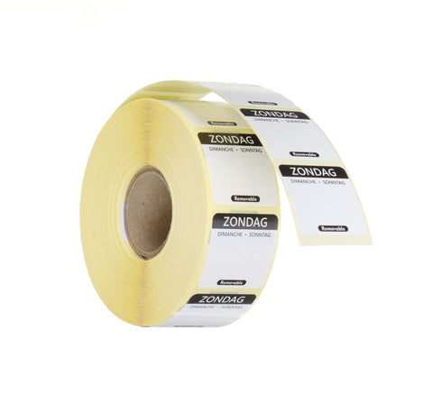 Lebensmittelsicherheit-Aufkleber, mehrfach verwendbar, leicht entfernbar