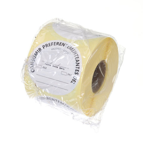 Lebensmittelsicherheit-Aufkleber, mehrfach verwendbar, leicht entfernbar, „VERBRAUCHEN BIS“