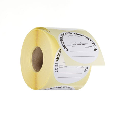 Lebensmittelsicherheit-Aufkleber, mehrfach verwendbar, leicht entfernbar, „VERBRAUCHEN BIS“