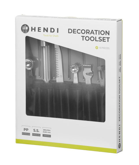 Dekoriermesserset - 6-teilig