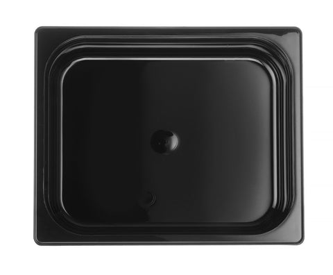 Gastronorm-Behälter 1/2, HENDI, Profi Line, GN 1/2, 6,5L, Schwarz, 325x265x(H)100mm