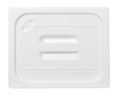 Gastronorm Deckel, HENDI, GN 1/2, Weiß, 265x325mm