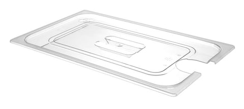 Gastronorm-Deckel mit Sous-Vide-Stab-Aussparung, HENDI, GN 1/1, Transparent, 530x325mm