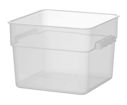 Lebensmittelbehälter mit Skala, HENDI, 11,4L, 290x290x(H)210mm