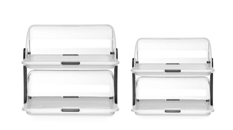 Rolltop-Display - doppelt, HENDI, 465x310x(H)410mm