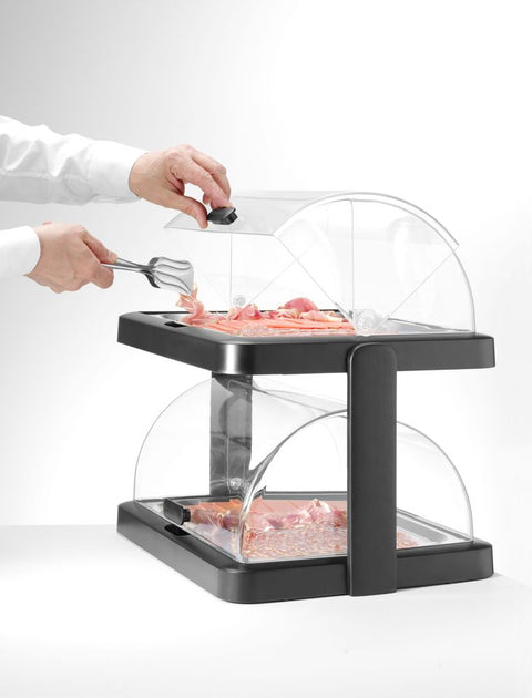 Doppel-Rolltop-Kühldisplay Duo UNIQ