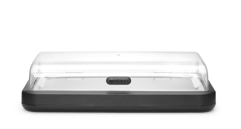 Kühldisplay UNIQ, HENDI, designed by Robert Bronwasser, GN 1/1, Schwarz, 593x389x(H)147mm, Rechteckig