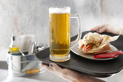 Serviertablett, rechteckig