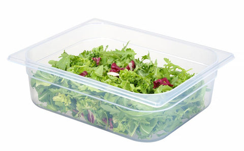 Gastronorm-Behälter 1/2, HENDI, Profi Line, GN 1/2, 6,5L, Transparent, 325x265x(H)100mm