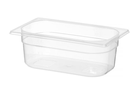 Gastronorm-Behälter 1/4, HENDI, Profi Line, GN 1/4, 2,8L, Transparent, 265x162x(H)100mm