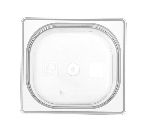 Gastronorm-Behälter 1/6, HENDI, Profi Line, GN 1/6, 1,6L, Transparent, 176x162x(H)100mm