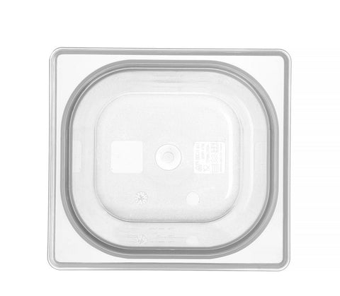 Gastronorm-Behälter 1/6, HENDI, GN 1/6, 3,4L, Transparent, 176x162x(H)200mm