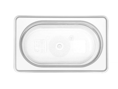 Gastronorm-Behälter 1/9, HENDI, GN 1/9, 0,6L, Transparent, 176x108x(H)65mm