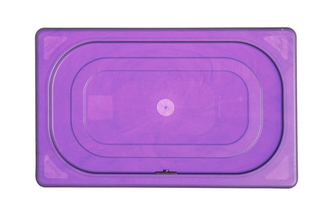 Gastronorm-Deckel violett, HENDI, GN 1/4, Violett, 265x162mm