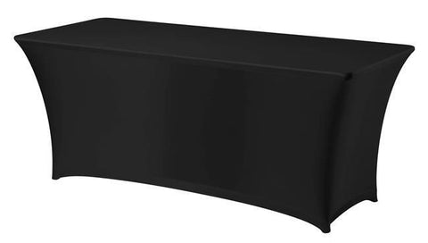 Tischhusse, rechteckig, HENDI, 810934, Schwarz, 1200x760x(H)730mm