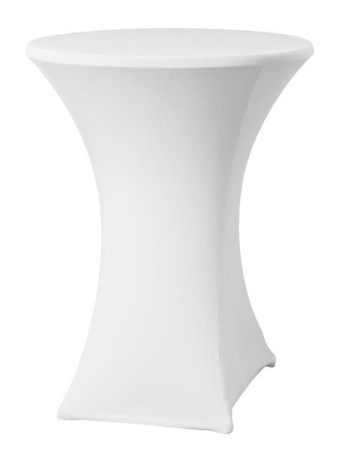 Tischdecke, rund, HENDI, 811047, 810958, Weiß, ⌀850x(H)1150mm