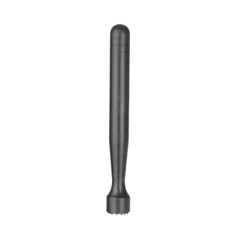 Cocktail-Stößel, BarUp, gezahnt, Schwarz, ⌀34x207mm